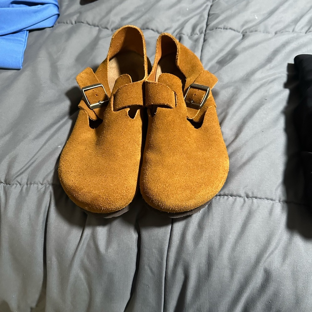 Birkenstock Brown Mules Comfortable Clogs